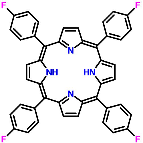 5,10,15,20-四(4-氟苯基)-21H,23H-卟啉,5,10,15,20-tetrakis(4-fluorophenyl)-21,22-dihydroporphyrin