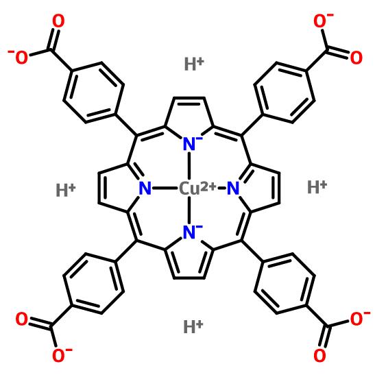 MESO-四(4-羧基苯基)卟吩氯化铁,CU(II) Meso-tetra(4-carboxyphenyl)porphine