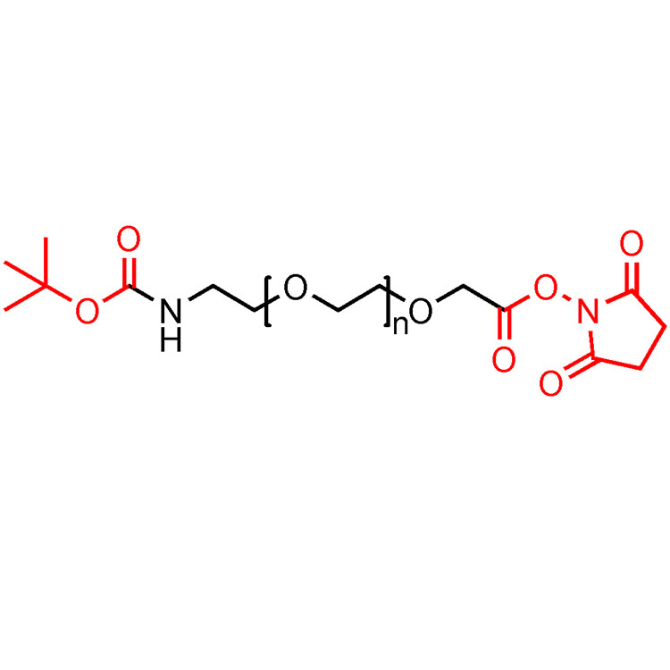 叔丁基-亞胺-聚乙二醇-活性酯,BOC-NH-PEG-NHS;NHS-PEG-NH-BOC