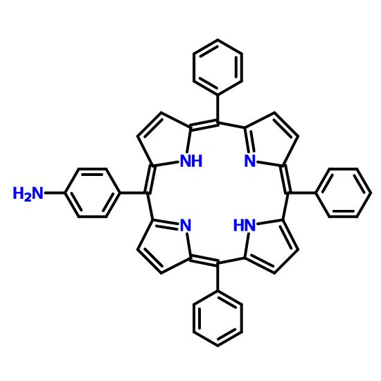 4-(10,15,20-三苯基卟啉-5-基)苯胺,TPP-p-NH2-PH2