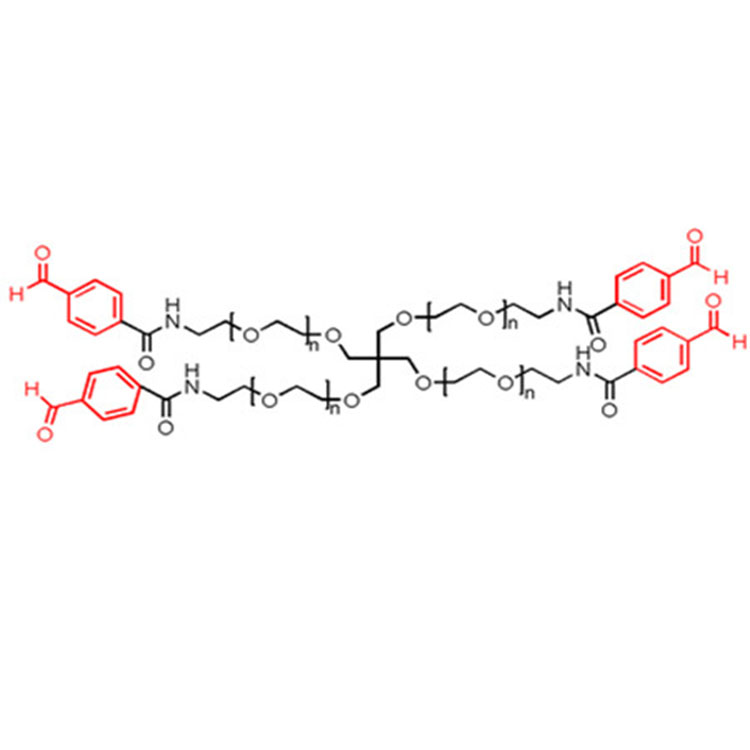 四臂-聚乙二醇-苯甲醛,4-Arm-PEG-DF;4-Arm-PEG-Benzaldehyde