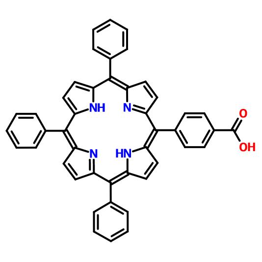 5-(4-羧苯基)-10,15,2-三苯基-21H,23H-卟吩,5-(4-Carboxyphenyl)-10,15,20-triphenylporphyrin