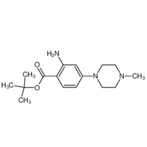 2-氨基-4-(4-甲基-1-哌嗪)苯甲酸叔丁酯