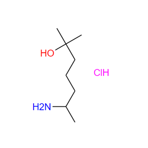 盐酸庚胺醇,6-amino-2-methylheptan-2-ol,hydrochloride