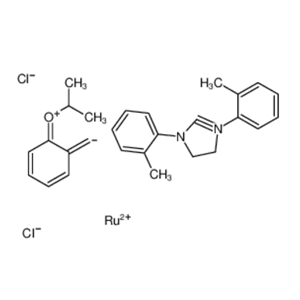 二氯[1,3-双(2-甲基苯基)-2-咪唑烷亚基](2-异丙氧基苯亚甲基)钌(II),Dichloro[1,3-bis(2-methylphenyl)-2-imidazolidinylidene](2-isopropoxyphenylmethylene)ruthenium(II)