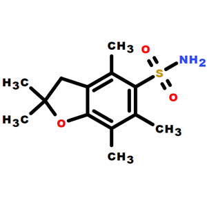 2,2,4,6,7-五甲基二氢苯并呋喃-5-磺酰胺,2,2,4,6,7-Pentamethyl-2,3-dihydrobenzofuran-5-sulfonamide