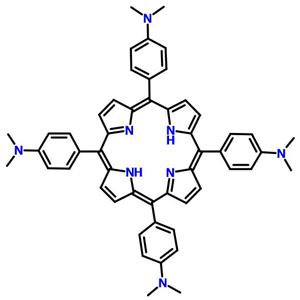 5,10,15,20-四-(二甲基氨基苯)卟啉,N,N-dimethyl-4-[10,15,20-tris[4-(dimethylamino)phenyl]-21,24-dihydroporphyrin-5-yl]aniline