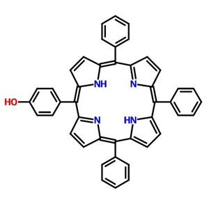 5-(羟苯基)- 10,15,20-苯基卟啉,5,10,15-triphenyl-20-(4-hydroxyphenyl)-21H,23H-porphyrin