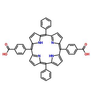 5,10-二(4-羧基苯基)-10,20-二苯基-卟啉,Benzoic acid, 4,4