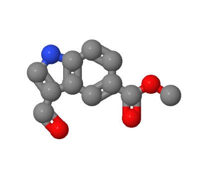 3-醛基吲哚-5-甲酸甲酯,3-FORMYL-1H-INDOLE-5-CARBOXYLIC ACID METHYL ESTER