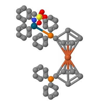 甲磺酸[1,1‘-雙(二苯基膦)二茂鐵](2'-氨基-1,1'-聯(lián)苯-3-基)鈀(II),Methanesulfonato[1,1'-bis(diphenylphosphino)ferrocene)](2'-amino-1,1'-biphenyl-2-yl)palladium(II), min. 98% [DPPF Palladacycle Gen. 3]