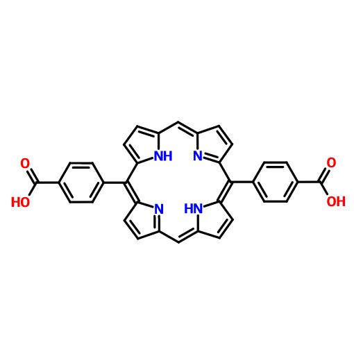 二羧基苯基卟啉,Benzoic acid, 4,4'-(21H,23H-porphine-5,15-diyl)bis-