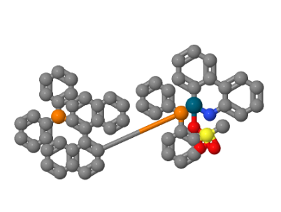 甲磺酸[2,2'-双(二苯基膦)-1,1'-联萘](2'-氨基-1,1'-联苯-2-基)钯(II),Methanesulfonato[2,2'-bis(diphenylphosphino)-1,1'-binaphthyl](2'-amino-1,1'-biphenyl-2-yl)palladium(II)