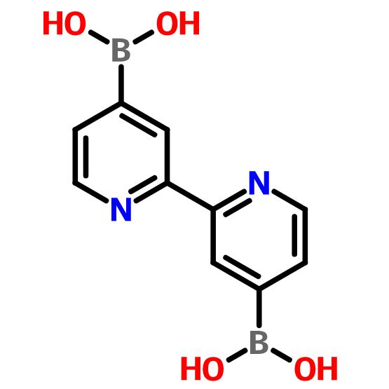 2,2'-联吡啶-4,4'-二硼酸,2-(4-boronopyridin-2-yl)pyridin-4-yl]boronic acid