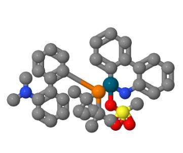 甲磺酸[2-(二叔丁基膦)-2'-(N,N-二甲胺)-联苯基](2'-氨基-1,1'-联苯-3-基)钯(II)二氯甲烷络合物,Methanesulfonato2-Di-t-butylphosphino-2'-(N,N-dimethylamino)biphenyl)(2'-amino-1,1'-biphenyl-2-yl)palladium(II)