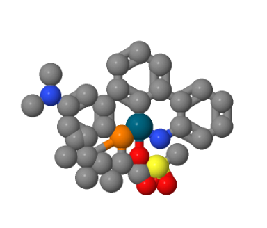 甲磺酸{[4-(N,N-(二甲氨)苯基]二叔丁基膦基}(2'-氨基-1,1'-联苯-2-基)钯(II),Methanesulfonato{[4-(N,N-Dimethylamino)Phenyl]Di-T-Butylphosphino}(2'-Amino-1,1'-Biphenyl-2-Yl)Palladium(II)