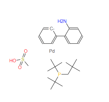 甲烷磺酰(二叔丁基新戊基膦)(2''-氨基-1,1''-联苯-2-基)钯(II),Methanesulfonato(di-t-butylneopentylphosphine)(2'-amino-1,1'-biphenyl-2-yl)palladium(II), min. 98 [DTBNpP Palladacycle Gen. 3]