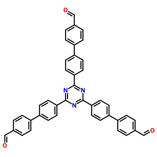 2,4,6-三-(4-甲酰基-联苯-4-基)-1,3,5-三嗪,4',4''',4'''''-(1,3,5-triazine-2,4,6-triyl)tris(([1,1'-biphenyl]-4-carbaldehyde))
