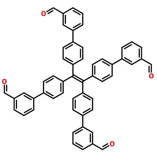 4' ，4 '' '4 '' '''，4 '' '' ''' - （乙烯-1,1,2,2-四基）四（（[1,1'-联苯] -3-甲醛））,4',4''',4''''',4'''''''-(ethene-1,1,2,2-tetrayl)tetrakis(([1,1'-biphenyl]-3-carbaldehyde))