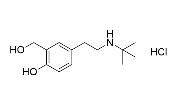沙丁胺醇杂质34,4-(2-tert-butylamino-ethyl)-2-hydroxymethyl-phenol hydrochloride