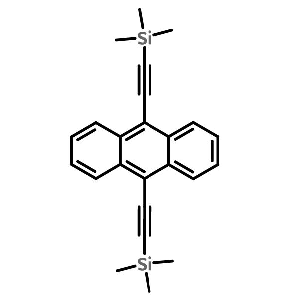 9,10-双(三甲基硅基乙炔基)蒽,9,10-BIS(TRIMETHYLSILANYLETHYNYL)ANTHRACENE