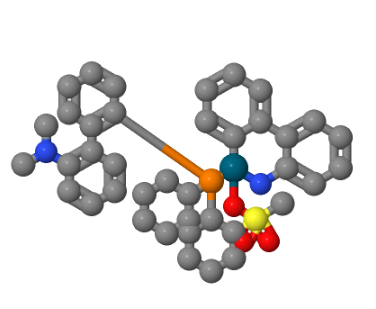 甲磺酸钠[2-(二环己基膦基)-2''-(N,N-二甲基氨基)-1,1''-联苯] [2''-氨基-1,1''-联苯-2-基)钯(II)CH2Cl2加合物,DavePhos-Pd-G3