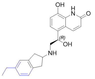 茚达特罗杂质03,5-((1R)-2-((5-ethyl-2,3-dihydro-1H-inden-2-yl)amino)-1- hydroxyethyl)-8-hydroxyquinolin-2(1H)-one
