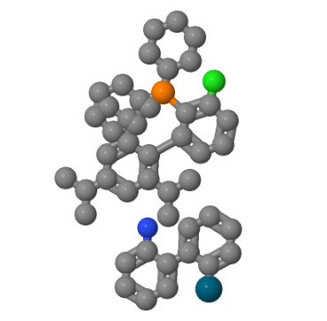 (SP-4-4)-[2'-氨基联苯-2-基][二环己基[2',4',6'-三异丙基联苯-2-基]膦]氯化钯,chloro(2-dicyclohexylphosphino-2',4',6'-triisoporpyl-1,1'-biphenyl)[2-(2'-amino-1,1'-biphenyl)] palladium (II)