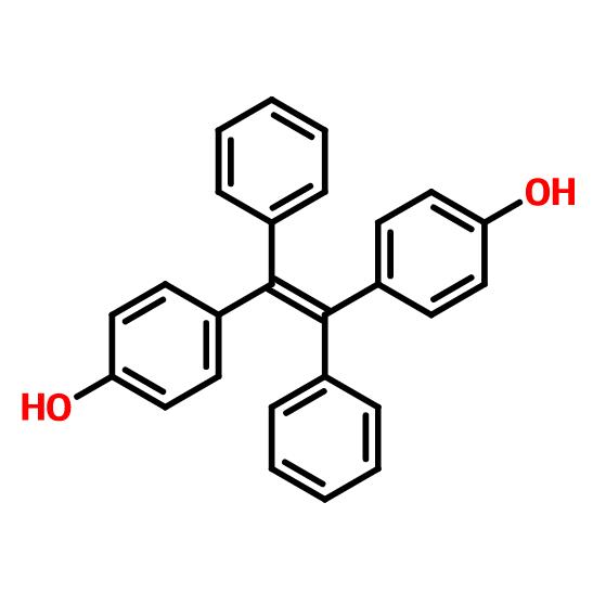 1,2-二苯基-1,2-二(4羟基苯基]乙烯,4-[2-(4-hydroxyphenyl)-1,2-diphenylethenyl]phenol