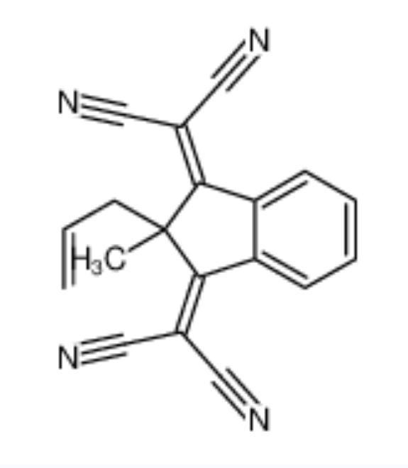 2，2'-[2-甲基-2-（2-丙烯-1-基）-1H-茚-1，3（2H）-二亞基]雙丙二腈,Propanedinitrile, 2,2'-[2-methyl-2-(2-propen-1-yl)-1H-indene-1,3(2H)-diylidene]bis-