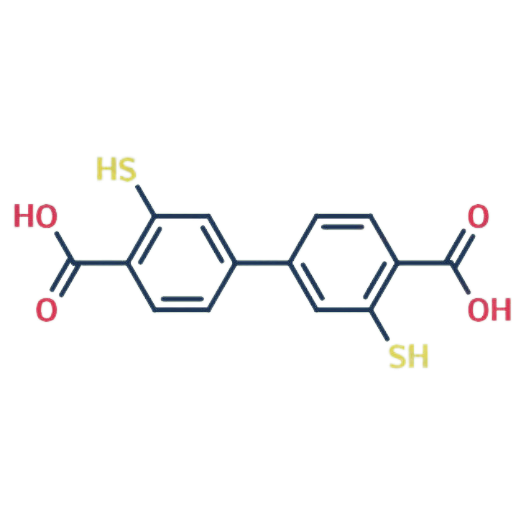 3,3'-二巯基-[1,1'-联苯] -4,4'-二羧酸,4-(4-Carboxy-3-3,3'-dimercaptobiphenyl-4,4'-dicarboxylic acid)-2-sulfanylbenzoic acid