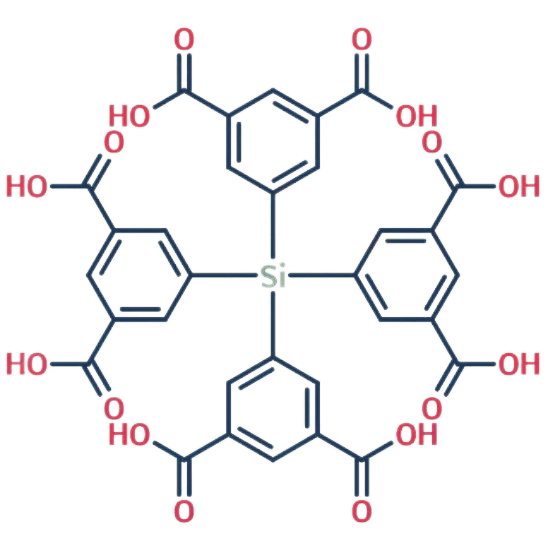 5,5'、'5'、'5'、'5'-四甲基硅-1,3-苯二甲酸,1,3-Benzenedicarboxylicacid,5,5',5'',5'''-silanetetrayltetrakis
