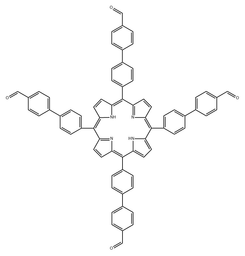 meso-tetrakis-(4-carbonylbiphenyl)- porphyrin,meso-tetrakis-(4-carbonylbiphenyl)- porphyrin