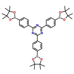 2,4,6-三(4-(4,4,5,5-四甲基-1,3,2-二氧杂硼烷-2-基)苯基)-1,3,5-三嗪