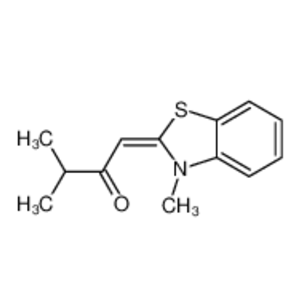 3-methyl-1-(3-methyl-1,3-benzothiazol-2-ylidene)butan-2-one,3-methyl-1-(3-methyl-1,3-benzothiazol-2-ylidene)butan-2-one