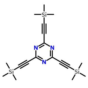 2,4,6-三((三甲基甲硅烷基)乙炔基)-1,3,5-三嗪,1,3,5-Triazine, 2,4,6-tris[(trimethylsilyl)ethynyl]-