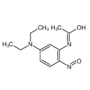 2-亚硝基-5-(N,N-二乙基氨基)乙酰苯胺