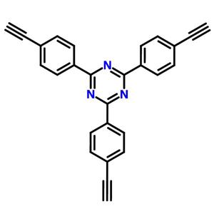 2,4,6-三(4-乙炔基苯基)-1,3,5-三嗪,2,4,6-tri[(4-ethynyl)phenyl]-1,3,5-triazine