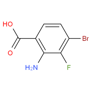 2-氨基-4-溴-3-氟苯甲酸