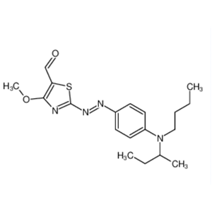 4-[丁烷-2-基（丁基）氨基]苯基]二氮基]-4-甲氧基-1，3-噻唑-5-甲醛