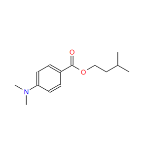 对二甲氨基苯甲酸异戊酯；21245-01-2