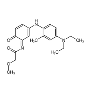 N-[3-[4-（二乙氨基）-2-甲基苯胺]-6-氧代环己-2，4-二烯-1-亚基]-2-甲氧基乙酰胺