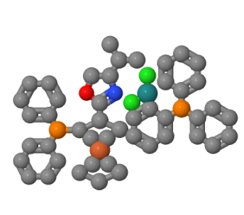 (R)-2-[(RP)-2-(二苯基膦)二茂鐵基]-4-異丙基-2-噁唑啉三苯基膦氯化釕(II)絡合物,(+)-Dichloro[(4R)-4-(i-propyl)-2-{(R)-2-(diphenylphosphino)ferrocenyl}oxazoline](triphenylphosphine)ruthenium(II)