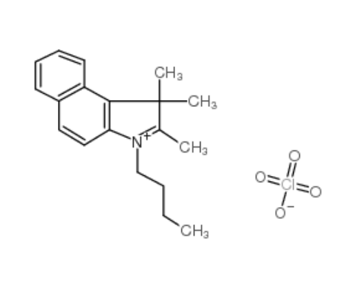 1-丁基-2,3,3-三甲基苯并[E]吲哚高氯酸盐,1-butyl-2,3,3-trimethylbenzo[e]indol-3-ium,perchlorate