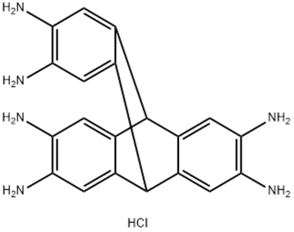 2,3,6,7,12,13-六氨基三蝶烯六盐酸盐,Hexaaminotripterene hydrochloride