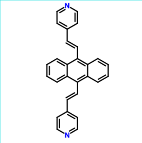 9,10-双((E)-2-(吡啶-4-基)乙烯基)蒽,1,4-di-(pyridin-4-yl)benzene