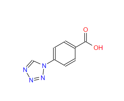 4-(1H-四氮唑-1-基)苯甲酸,4-(tetrazol-1-yl)benzoic acid