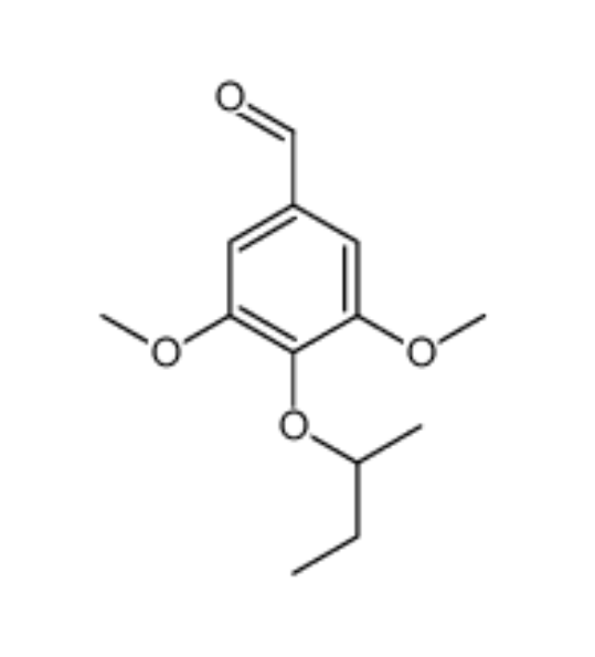 4-丁烷-2-基氧基-3，5-二甲氧基苯甲醛,4-butan-2-yloxy-3,5-dimethoxybenzaldehyde