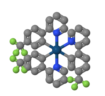 三[[2-(2-吡啶基-kN)-5-(三氟甲基)苯基-kC]铱(III),Tris[2-(2-pyridinyl-κN)-5-(trifluoromethyl)phenyl-κC]iridium(III)