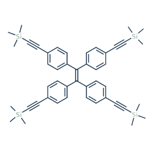 四(4-三甲基硅乙炔基苯基)乙烯,1,1,2,2-tetrakis(4-(2-(trimethylsilyl)ethynyl)phenyl)ethene
